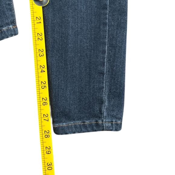 Just USA Blue 5 Pocket Stretch Soft Skinny High‎ Rise Slim Fit Jeans Type Size 6 - Picture 8 of 8
